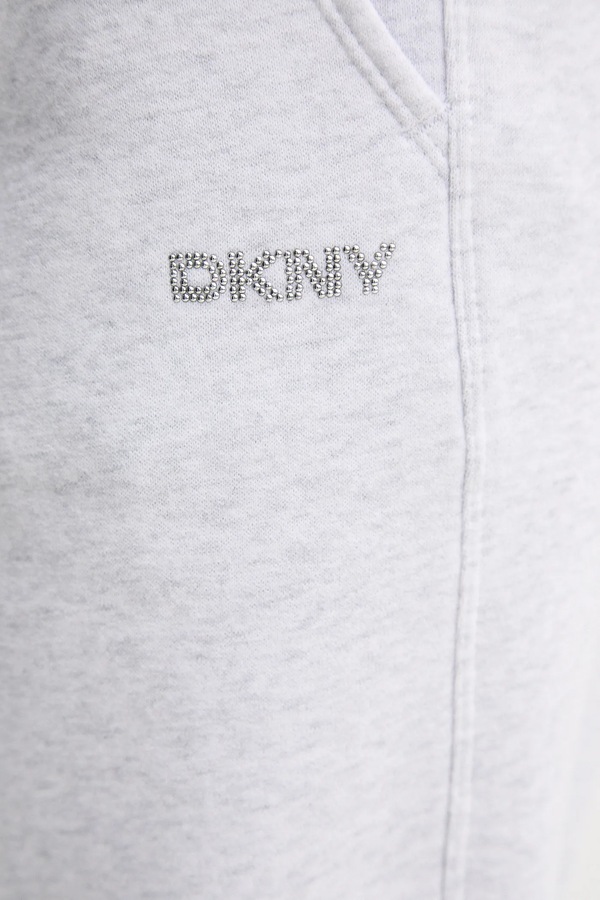 Спортивні штани DKNY колір сірий фото 4