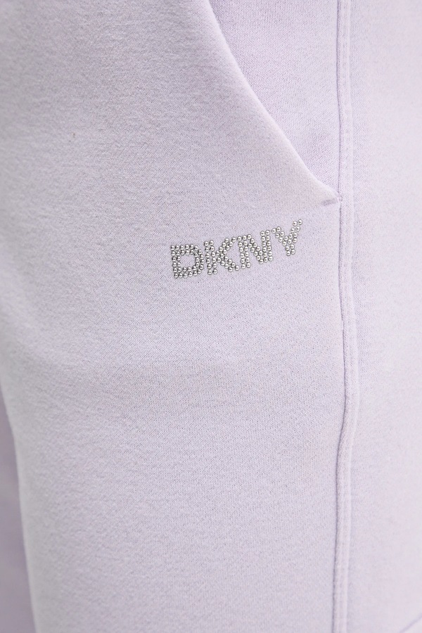 Спортивні штани DKNY колір фіолетовий фото 4