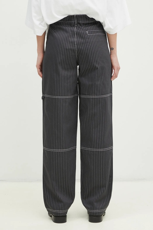 Брюки adidas Originals Aop Pant цвет серый фото 2