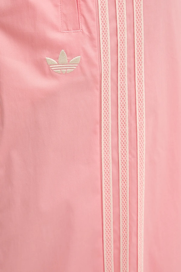 Штани adidas Originals Wideleg Pant колір рожевий фото 4