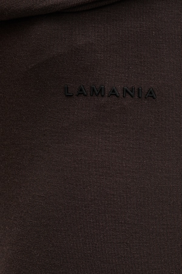 Штани-кльош жіночі з віскозою La Mania колір коричневий фото 4