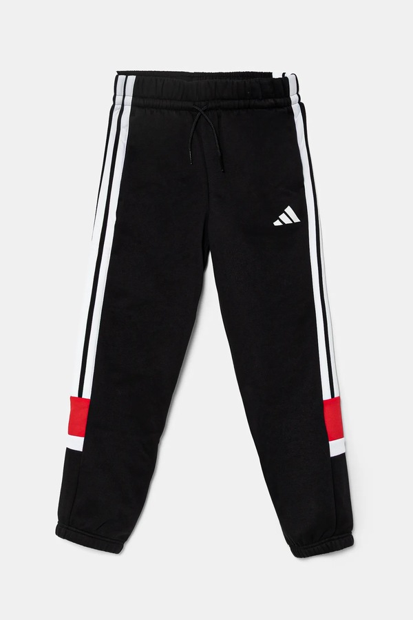 Дитячі спортивні штани adidas колір чорний