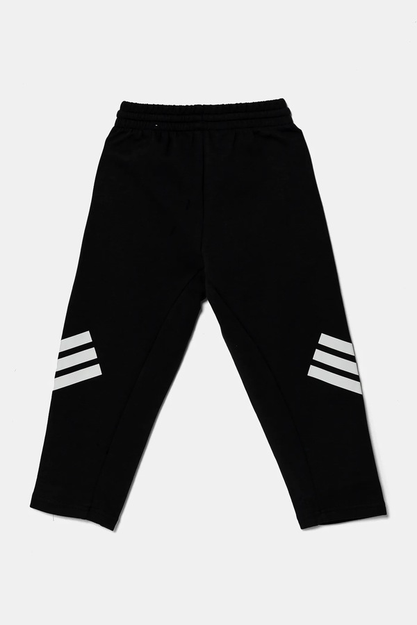 Дитячі спортивні штани adidas колір чорний фото 3