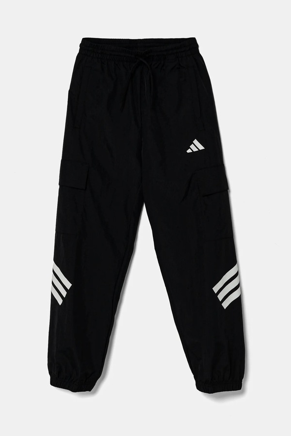 Дитячі спортивні штани adidas колір чорний
