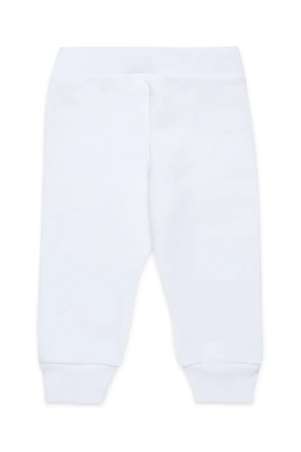 Бавовняні штани для немовлят Marni MP192B TROUSERS колір білий