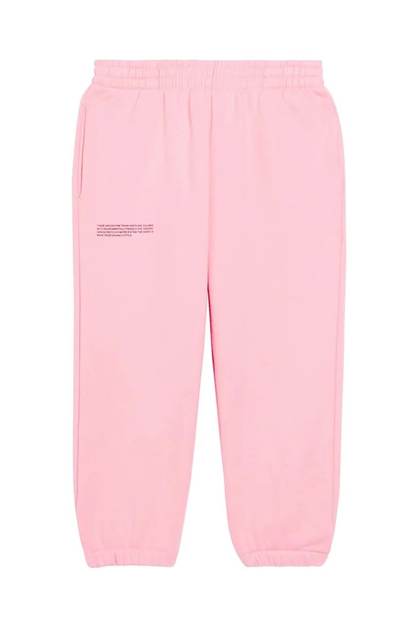 Штани PANGAIA KIDS' 365 MIDWEIGHT TRACK PANTS колір рожевий