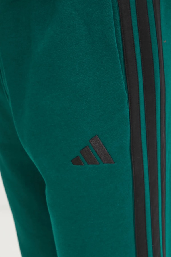 Спортивні штани adidas Essentials колір зелений фото 4