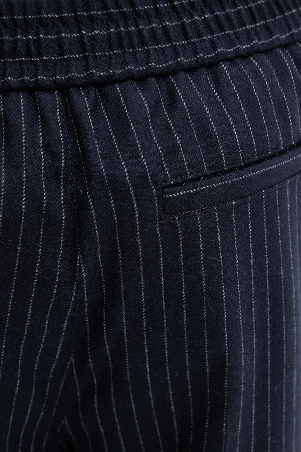 Вовняні штани A.P.C. pantalon pieter колір синій фото 4