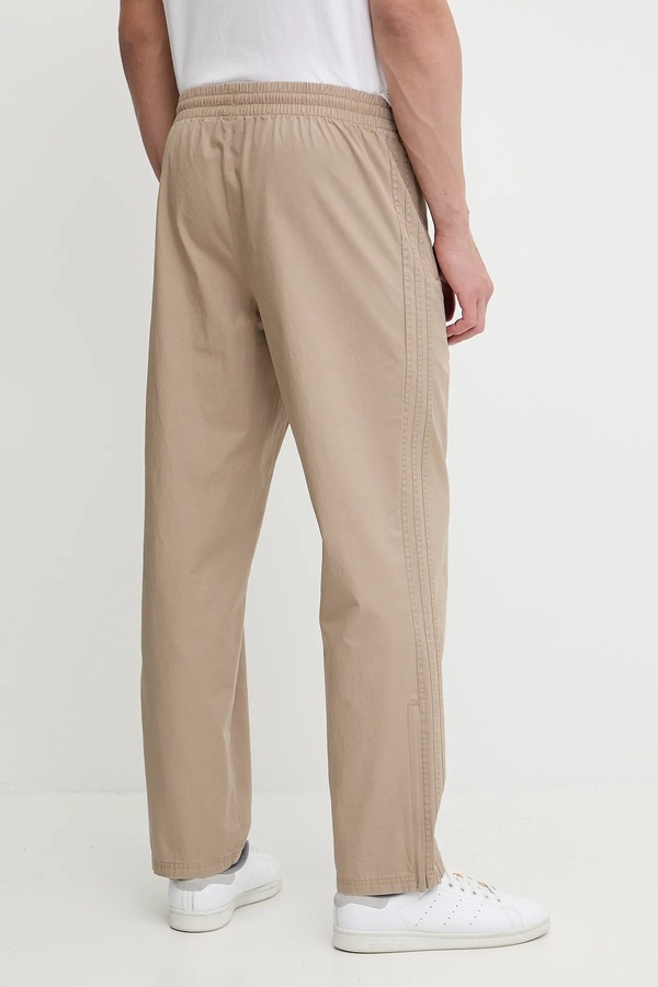 Хлопковые брюки adidas Originals Firebird Pants цвет зеленый фото 2
