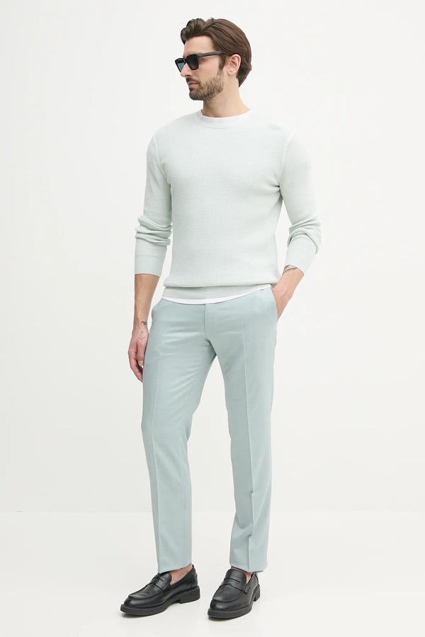 Брюки chinos мужские с шерстью Joop! цвет бирюзовый