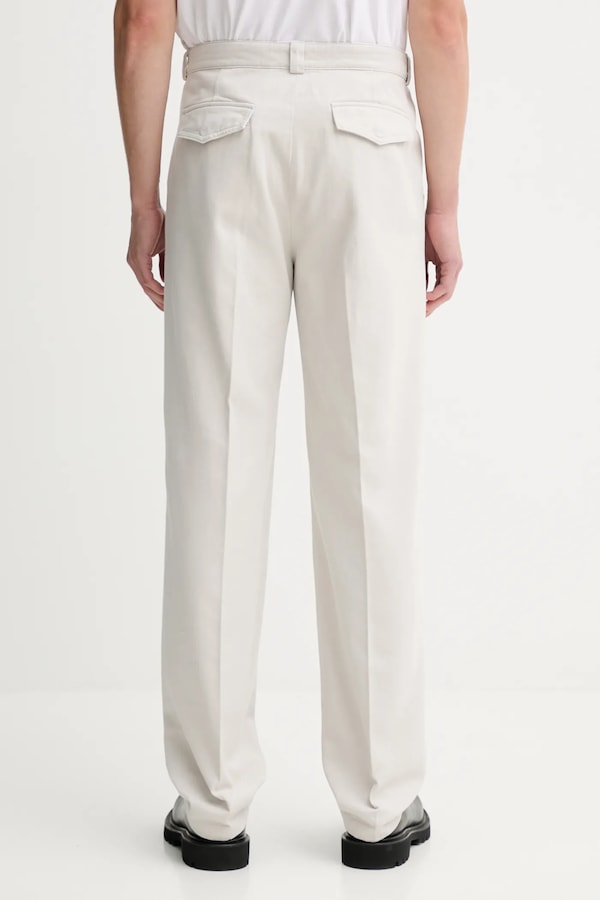 Хлопковые брюки Filippa K цвет серый фото 2