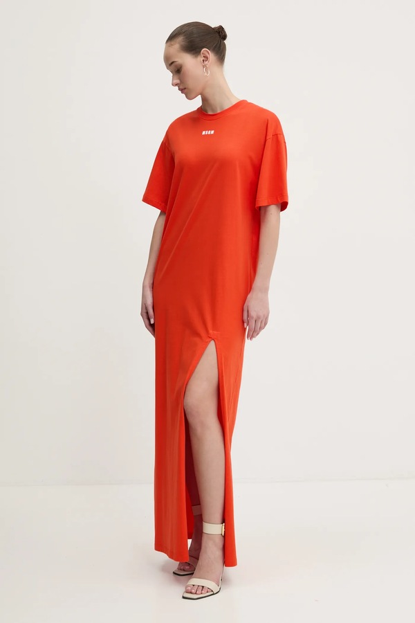 Сукня MSGM колір червоний фото 2