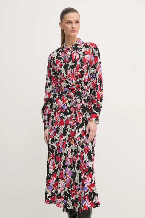 Сукня DIANE VON FURSTENBERG колір чорний фото 2
