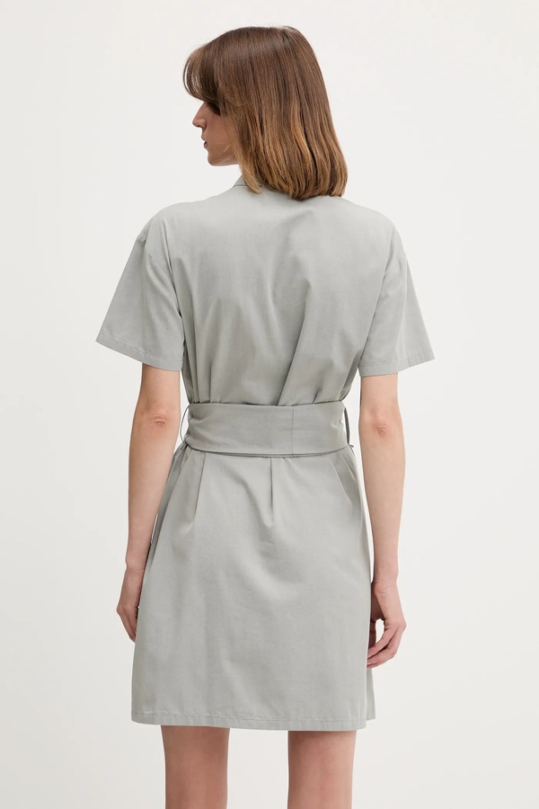 Сукня Emporio Armani колір сірий фото 2