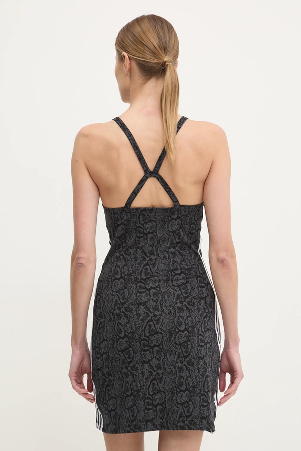 Сукня adidas Originals SNAKE 3 S DRESS колір сірий фото 2