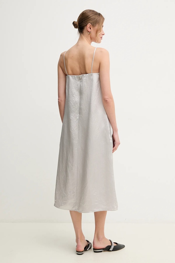 Платье MM by Max Mara цвет серый фото 2