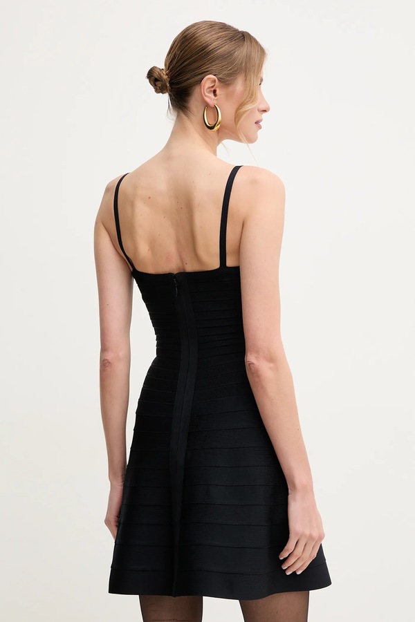 Сукня Herve Leger Milly колір синій фото 2