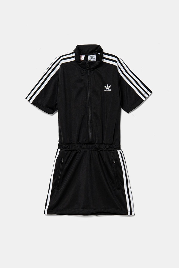 Дитяча сукня adidas Originals колір чорний фото 2