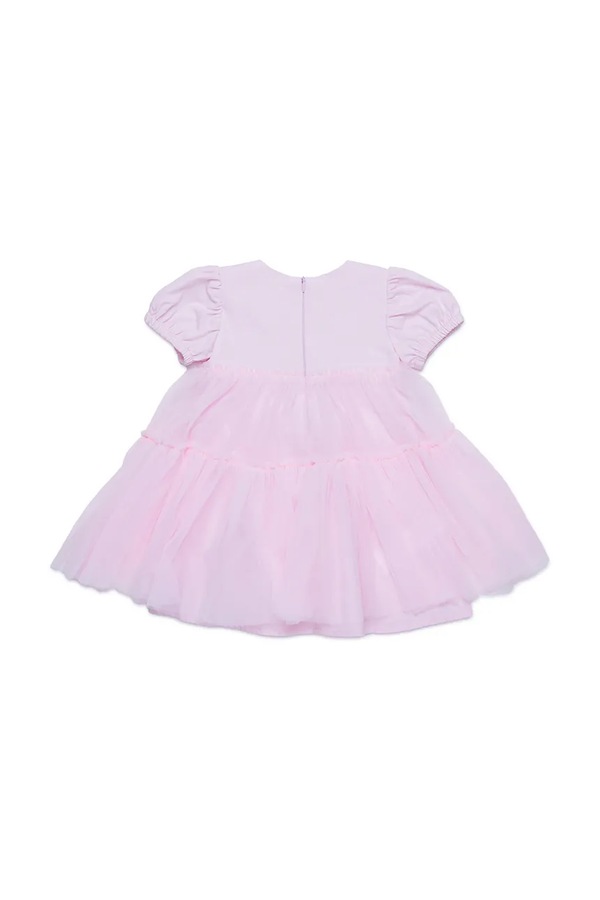 Дитяча бавовняна сукня Marni MD294B DRESS колір рожевий