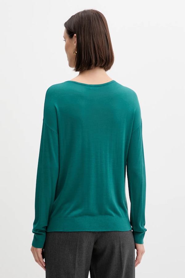 Свитер United Colors of Benetton цвет бежевый фото 2