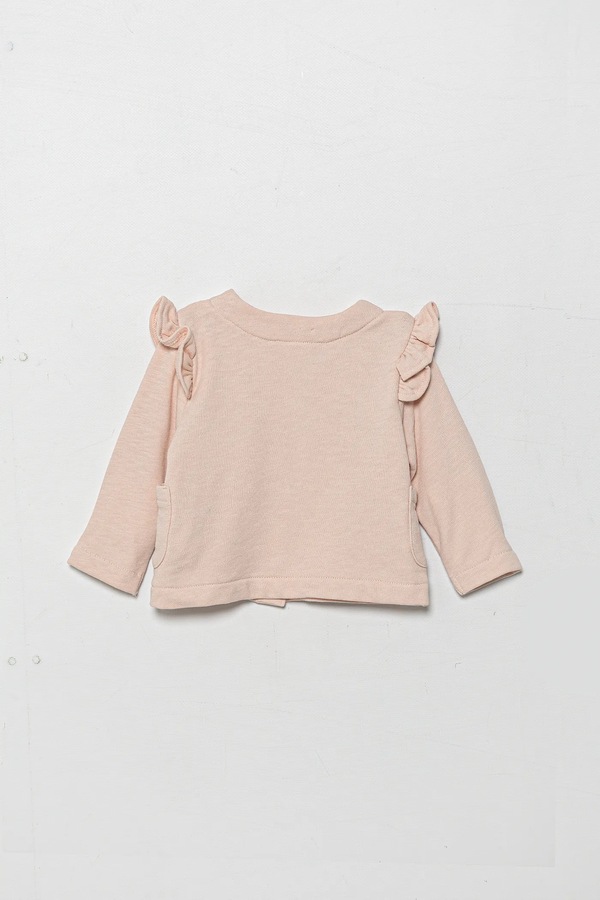 Кардиган для младенцев United Colors of Benetton цвет розовый