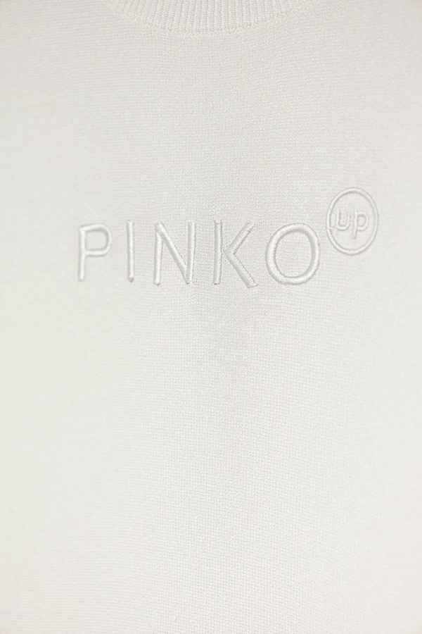 Дитячий светр Pinko колір білий фото 2