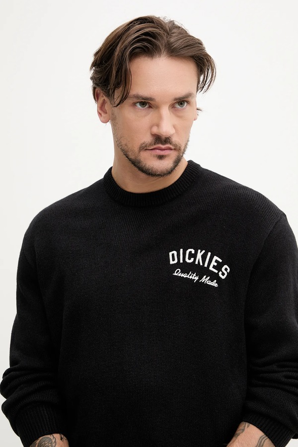 Светр Dickies колір чорний фото 4