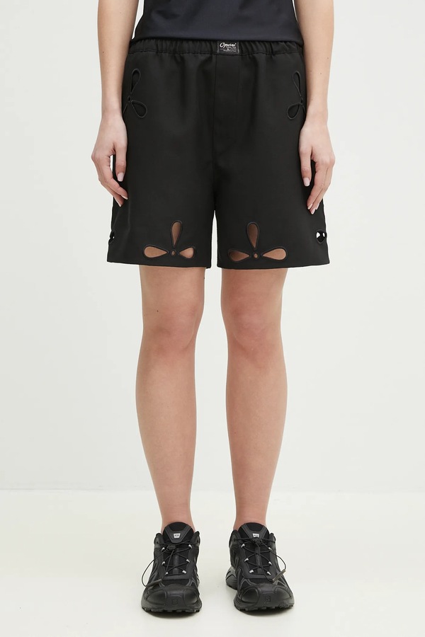 Шорты coperni Petal Embroidered Cut-Out цвет черный