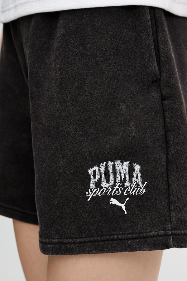 Шорти Puma колір чорний фото 4