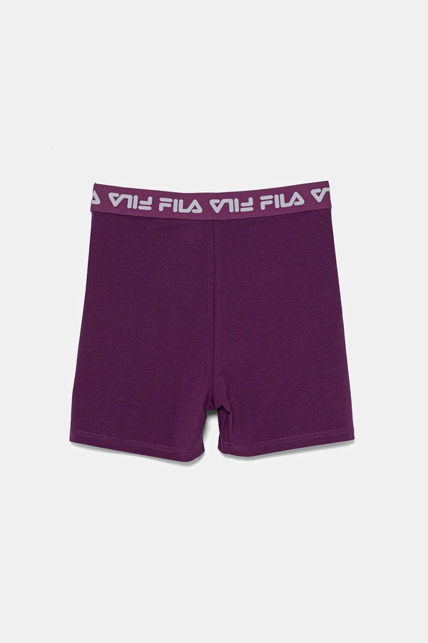Дитячі шорти Fila LOHRA колір фіолетовий