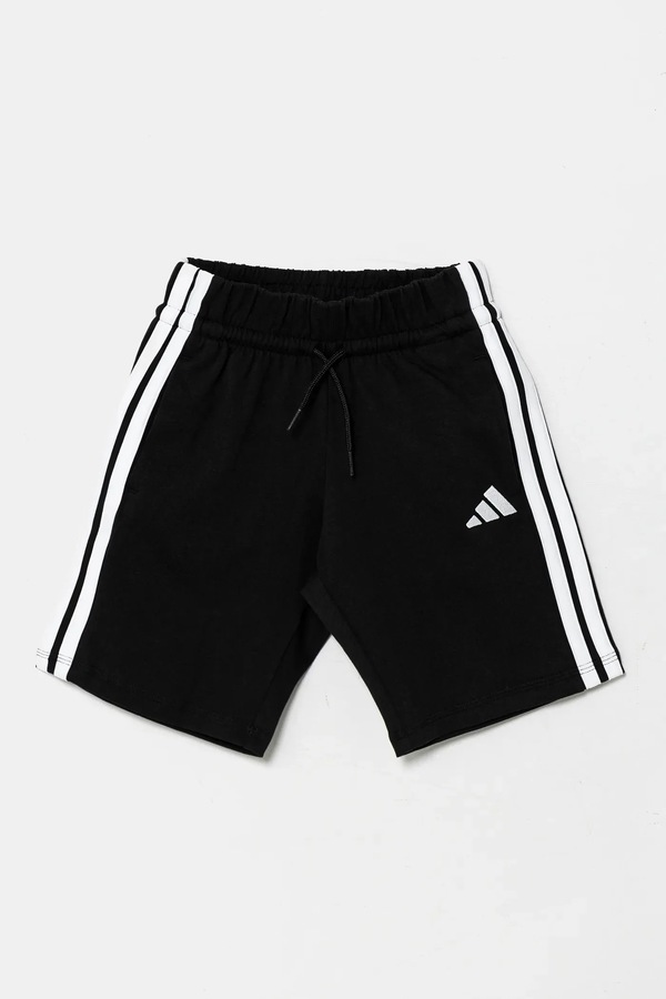 Дитячі бавовняні шорти adidas колір чорний