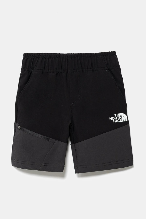 Дитячі шорти The North Face TEEN HIKE SHORT колір чорний