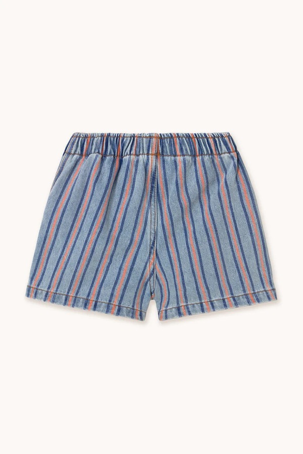 Дитячі бавовняні шорти Tinycottons STRIPES MULTICOLOR SHORT фото 2