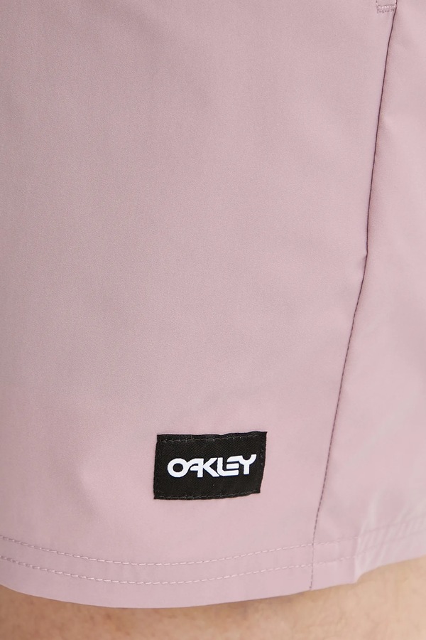 Шорти для плавання чоловічі Oakley ROBINSON колір рожевий фото 4