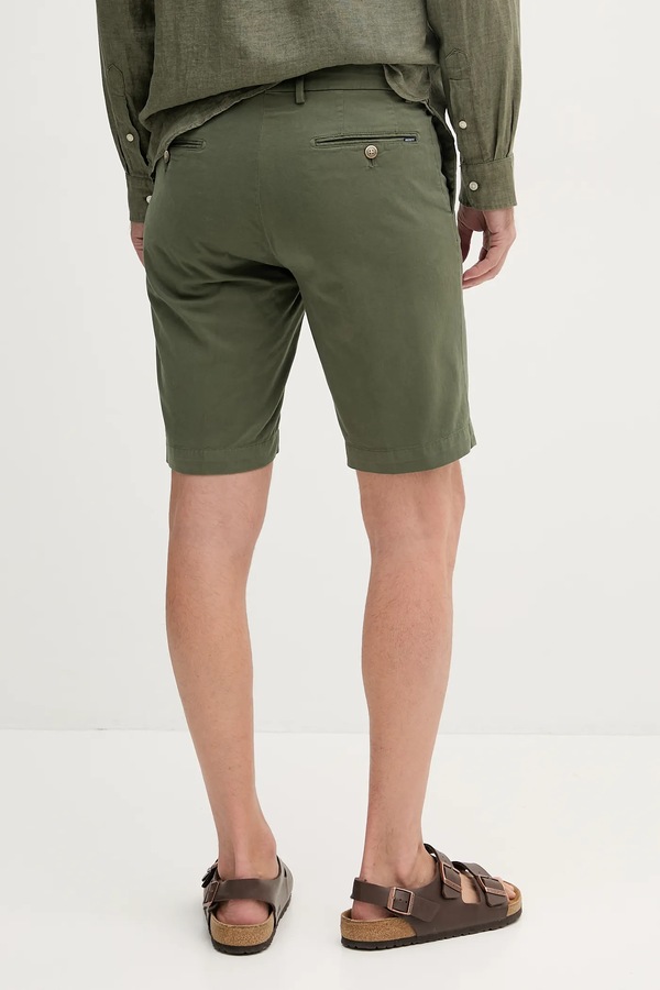 Шорти Hackett London колір зелений фото 2
