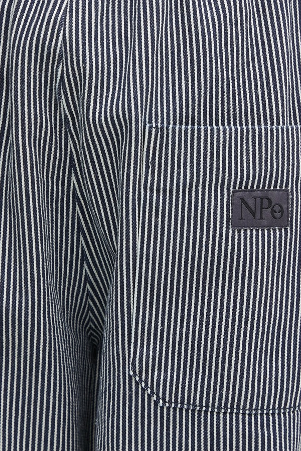 Бавовняні шорти No Problemo Mini Problemo Work Short - Denim колір синій фото 4