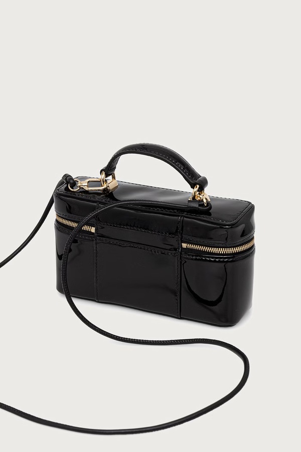 Сумка крос-боді жіноча шкіряна Furla колір чорний фото 2