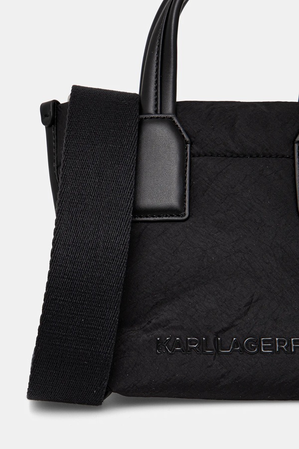 Сумочка Karl Lagerfeld колір чорний фото 2