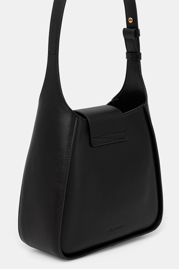 Кожаная сумочка Karl Lagerfeld K/SIGNATURE цвет черный фото 2