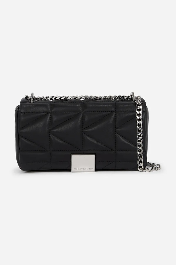 Сумочка Karl Lagerfeld K/KUILT колір чорний