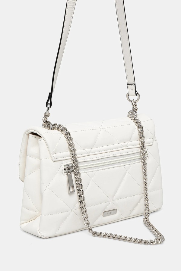 Сумочка Aldo GOMA колір білий фото 3
