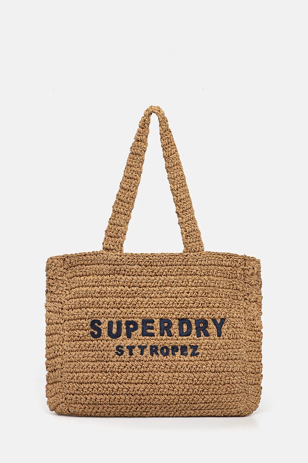 Сумочка Superdry колір коричневий