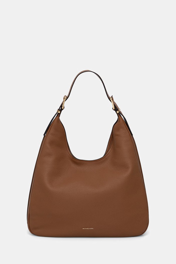Сумочка hobo женская кожаная MICHAEL Michael Kors цвет коричневый