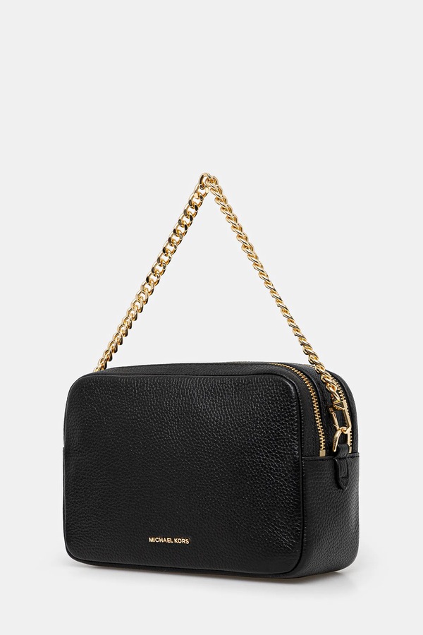 Сумка кросс-боди женская кожаная MICHAEL Michael Kors цвет черный