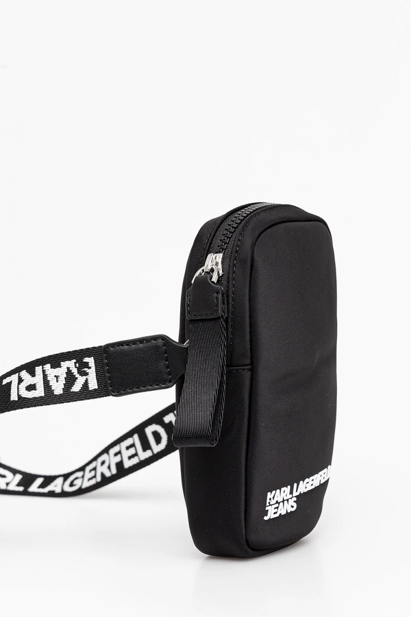 Сумка Karl Lagerfeld Jeans колір чорний фото 2