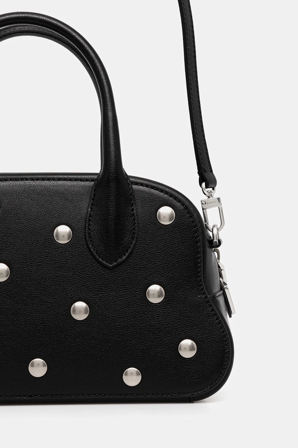 Шкіряна сумочка Bally колір чорний фото 2