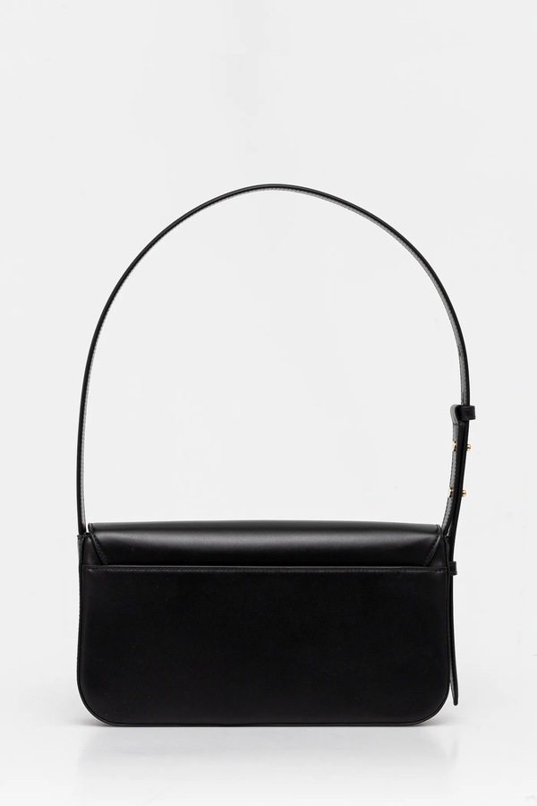 Шкіряна сумочка Bally колір чорний фото 2