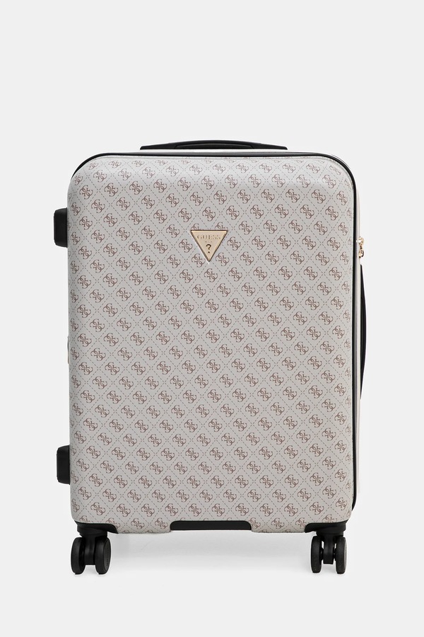 Валіза Guess JESCO 64x43,5x25,5 см колір бежевий