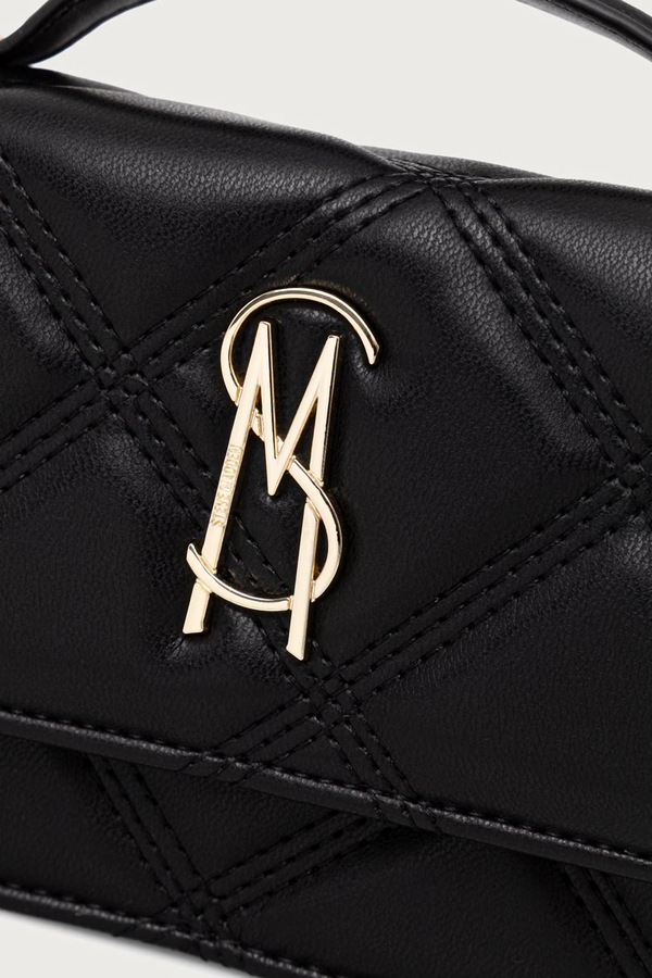 Сумка крос-боді жіноча зі штучної шкіри Steve Madden Bjeffa колір чорний фото 4