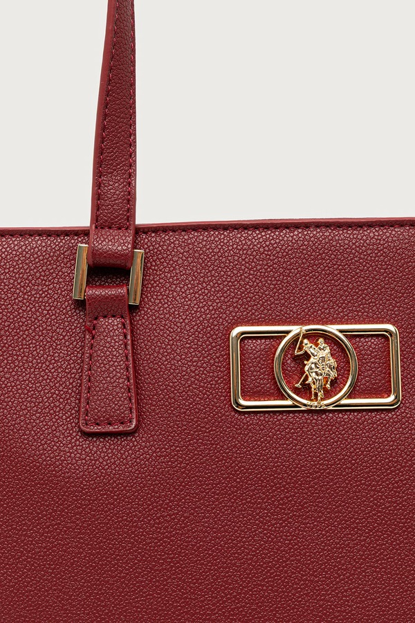 Сумка-шопер жіноча U.S. Polo Assn. Jones колір червоний фото 4